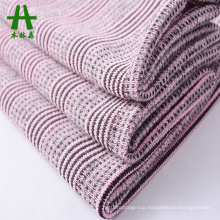 Mulinsen Textile Plain Dyed Stripe Jacquard TR Melange Hacci Jersey Knit Fabric Factory